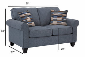 A330V22 Loveseat - Blue
