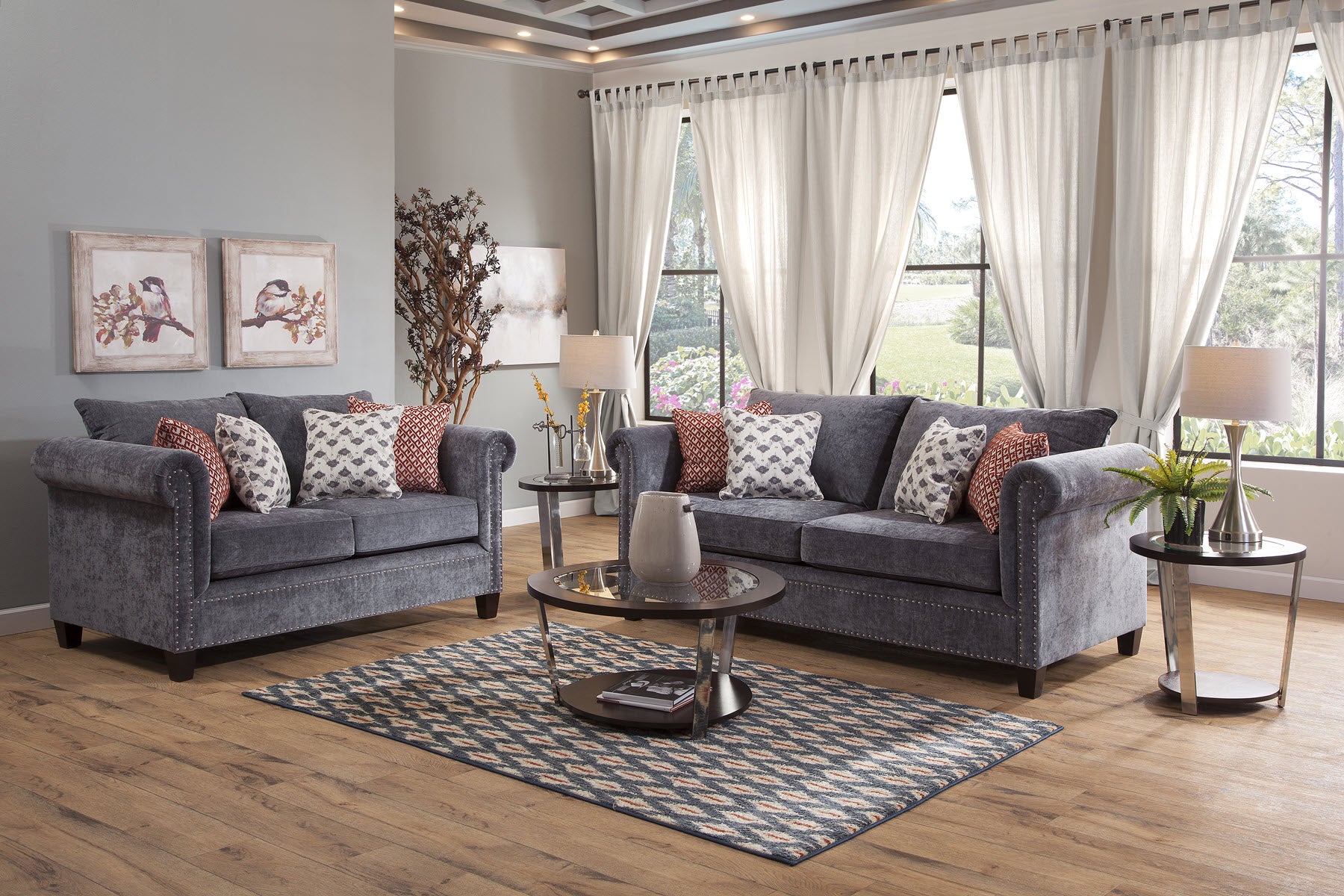 W78 Sofa - Grey
