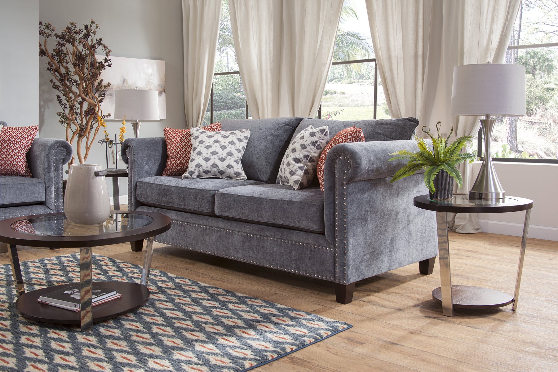 W78 Sofa - Grey