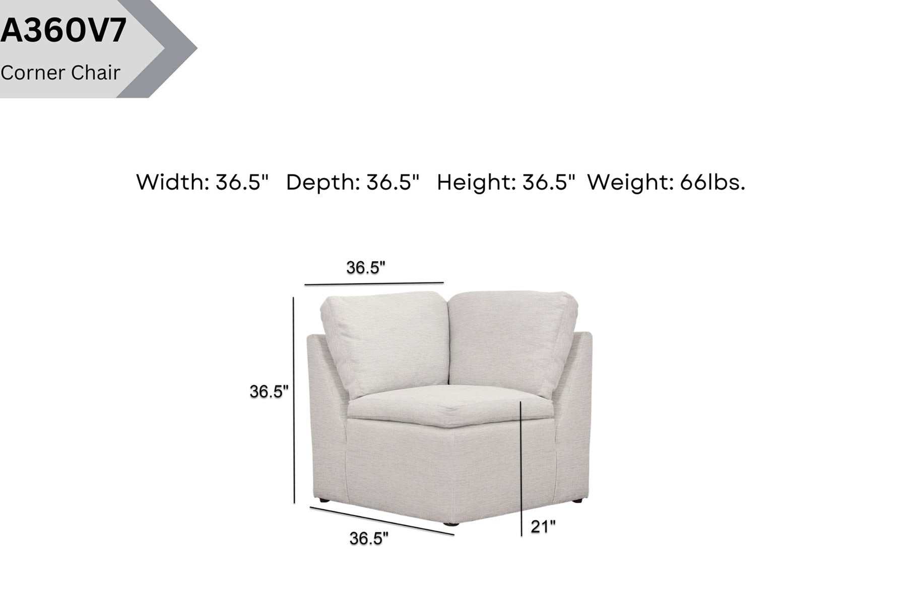 A360V7 Corner Chair