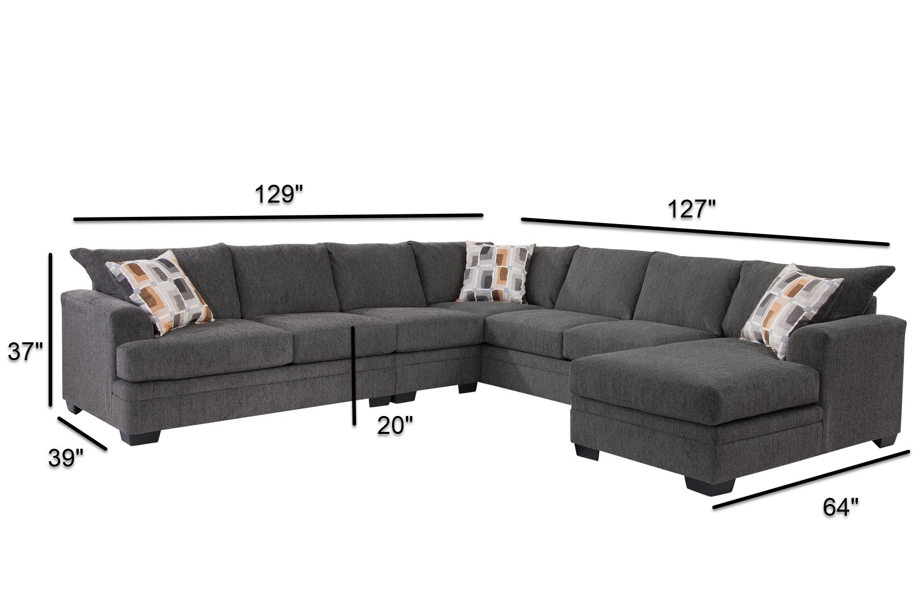A39V2 4-Piece Sectional