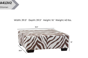 A413V2 Accent Ottoman