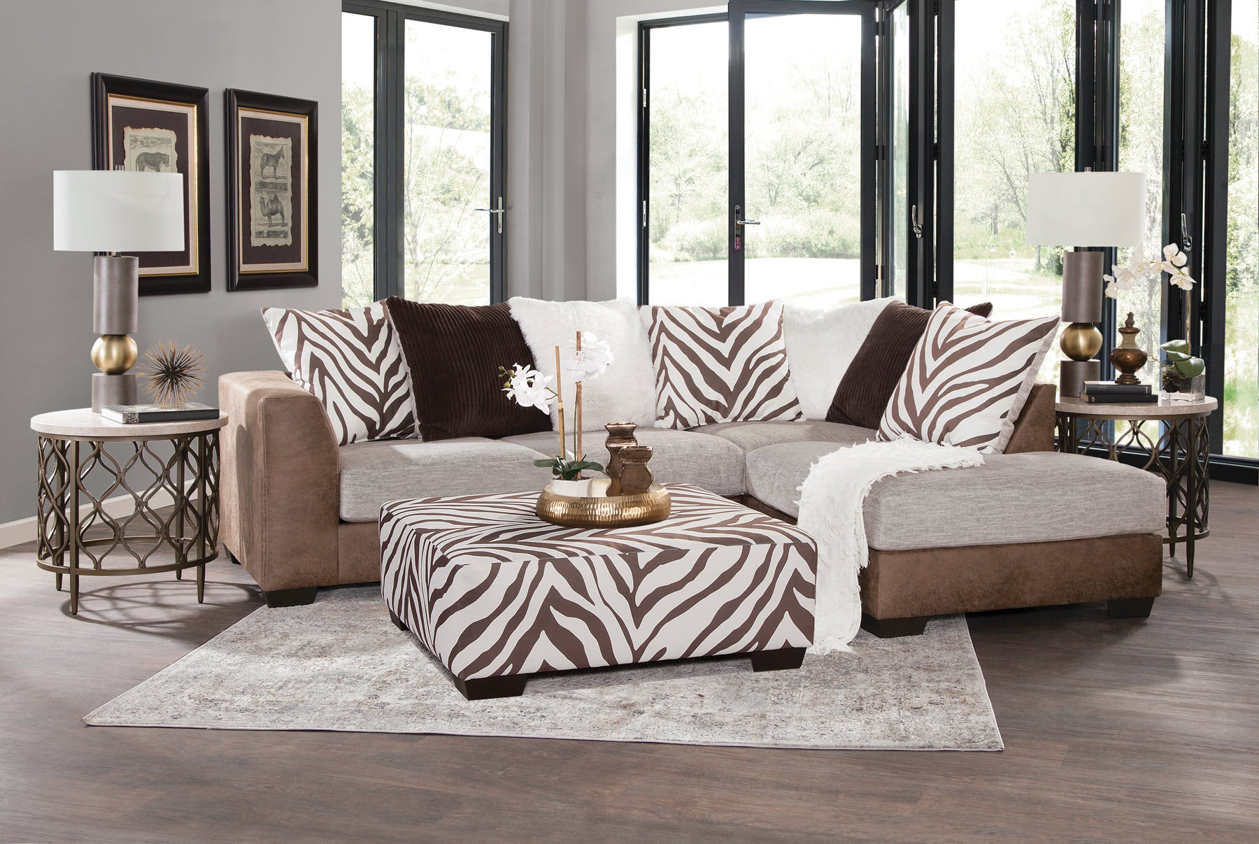A413V2 Accent Ottoman