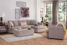 S298V8 Sectional and Swivel Chair Set