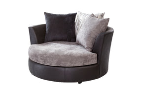 A317 Barrel Chair - Black