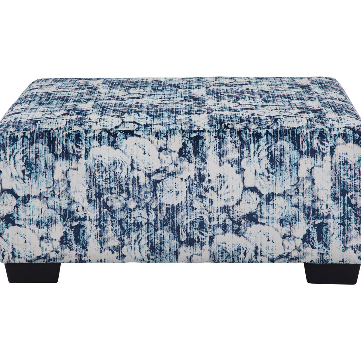 AO4V1 Square Cocktail Ottoman - Blue | Woodhaven Furniture