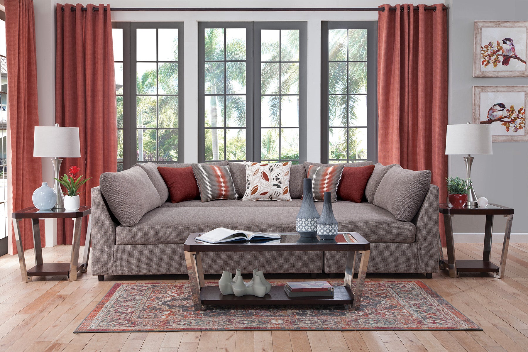 A322D 3-Piece Sectional - Neutral