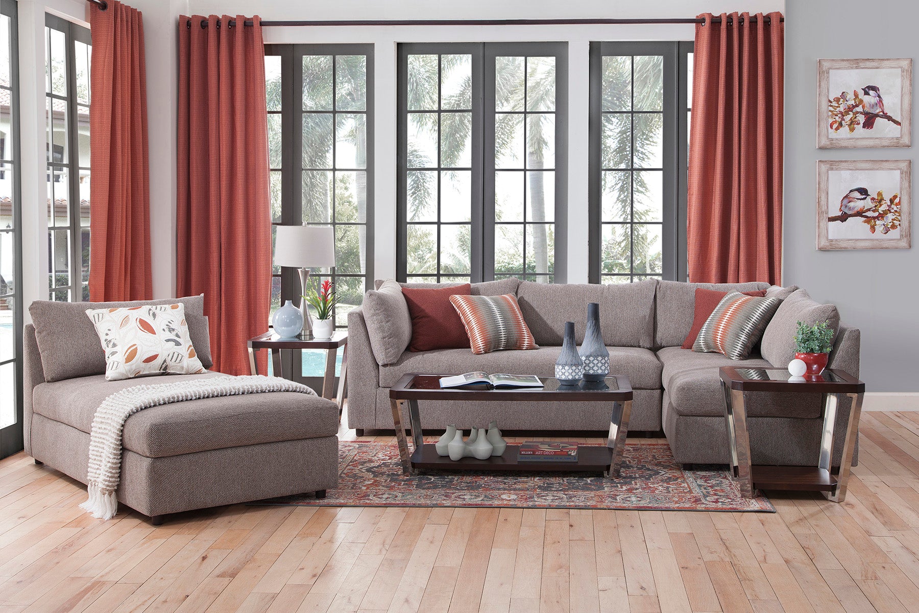A322D 3-Piece Sectional - Neutral