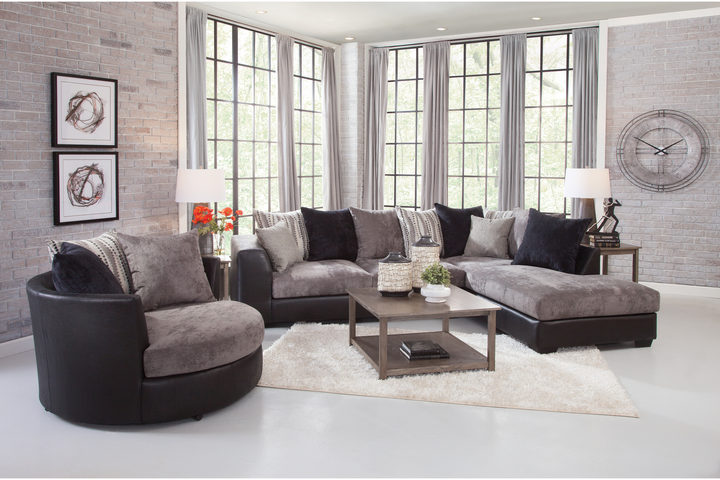 A317 Barrel Chair - Black