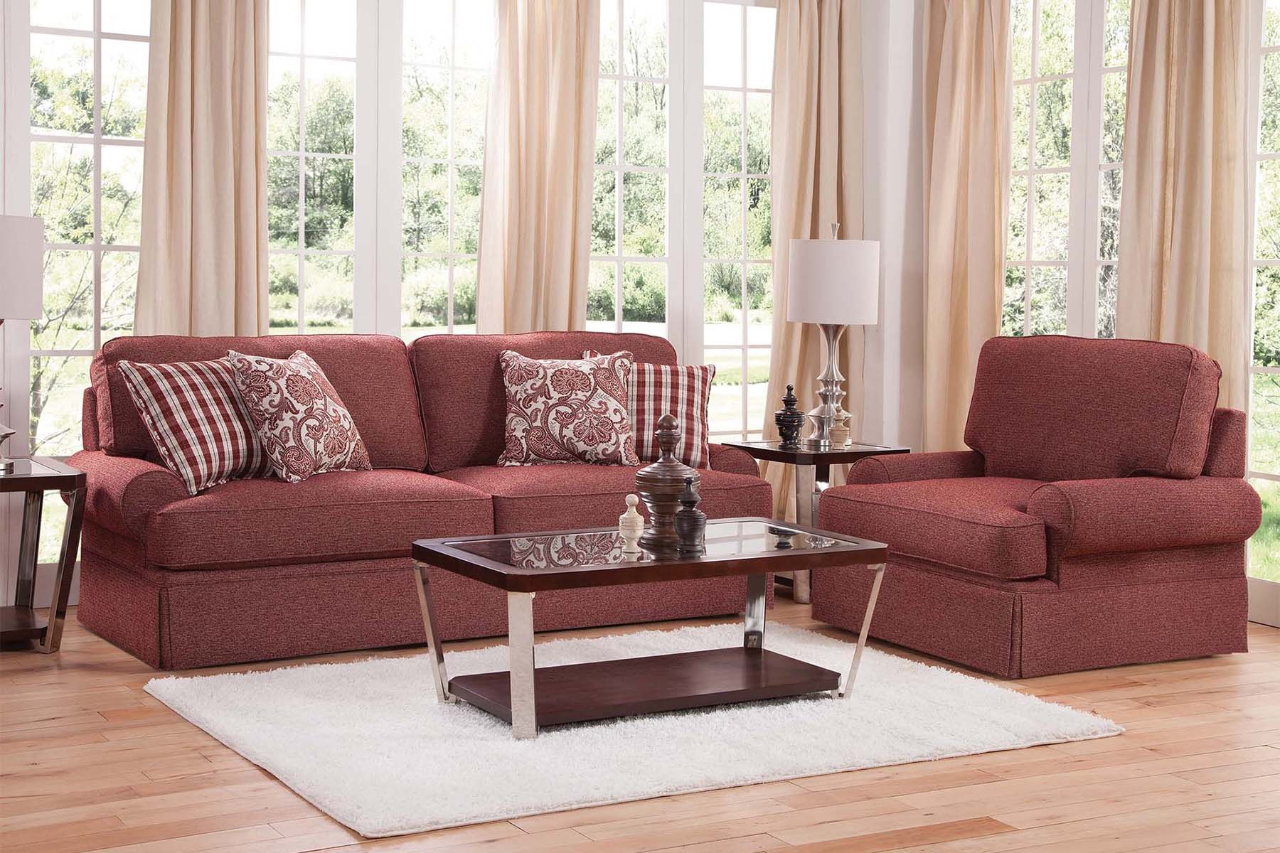 A307V9 Sofa - Red