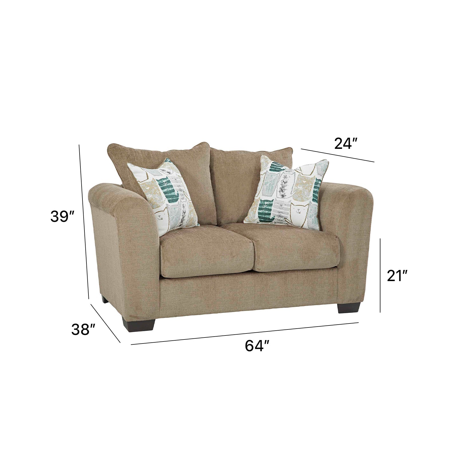 A89V2 Sofa and Loveseat Set