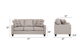A329V6 Sleeper Sofa - Grey