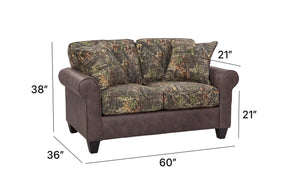 A330V14 Loveseat-Camouflage