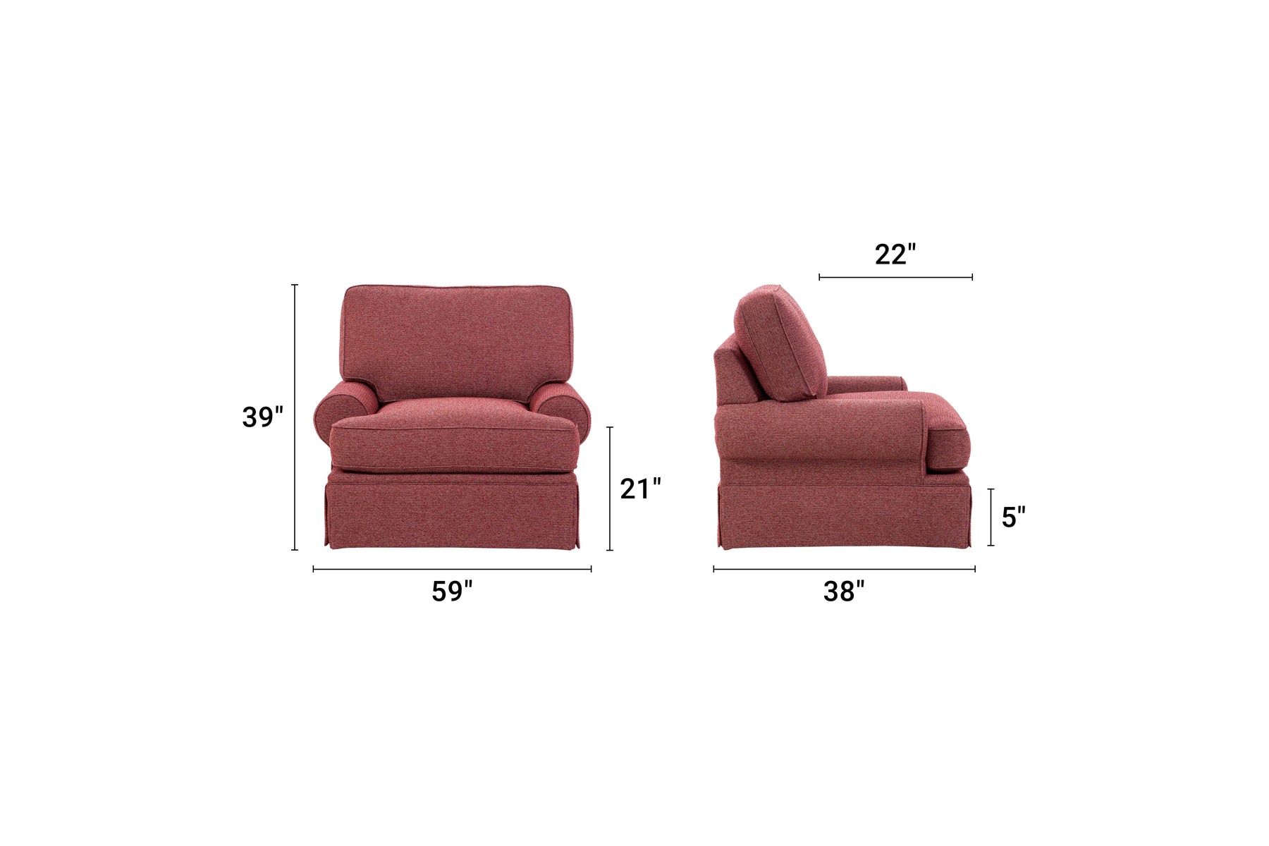 A307V9 Chair - Red