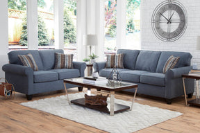 A330V8 Loveseat - Blue