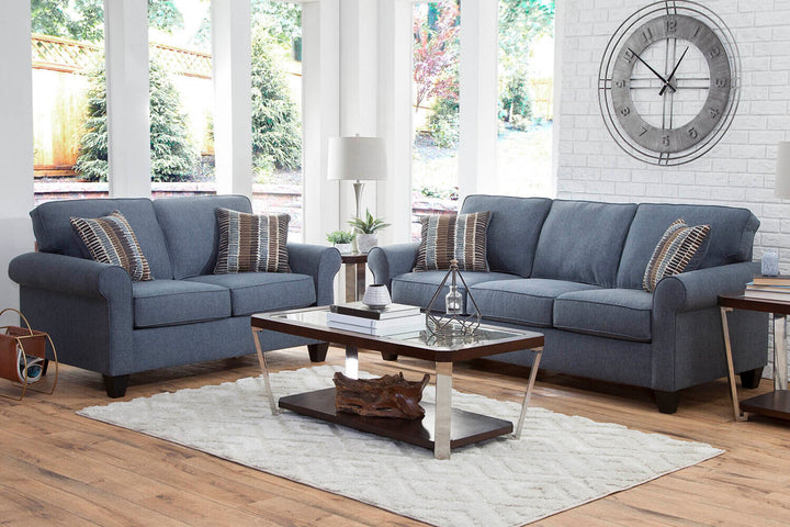 A330V8 Loveseat - Blue