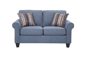A330V8 Loveseat - Blue