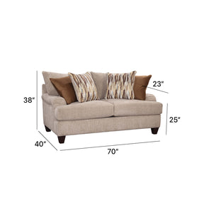 S85 Loveseat - Beige