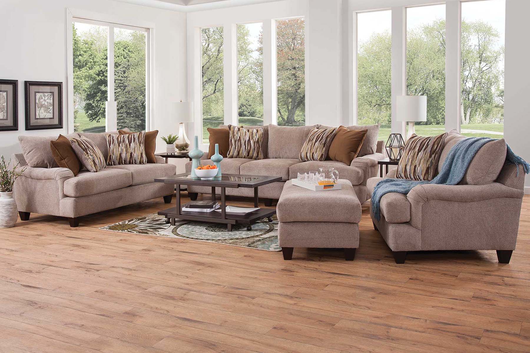 S85 Loveseat - Beige
