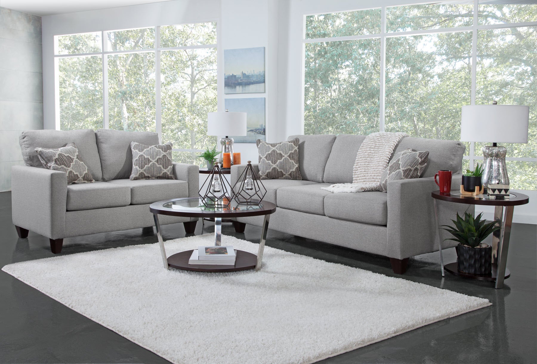 A329V6 Sleeper Sofa and Loveseat Set