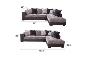 A317 Sectional and Chair Set