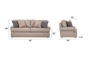 S260 Sofa - Tan