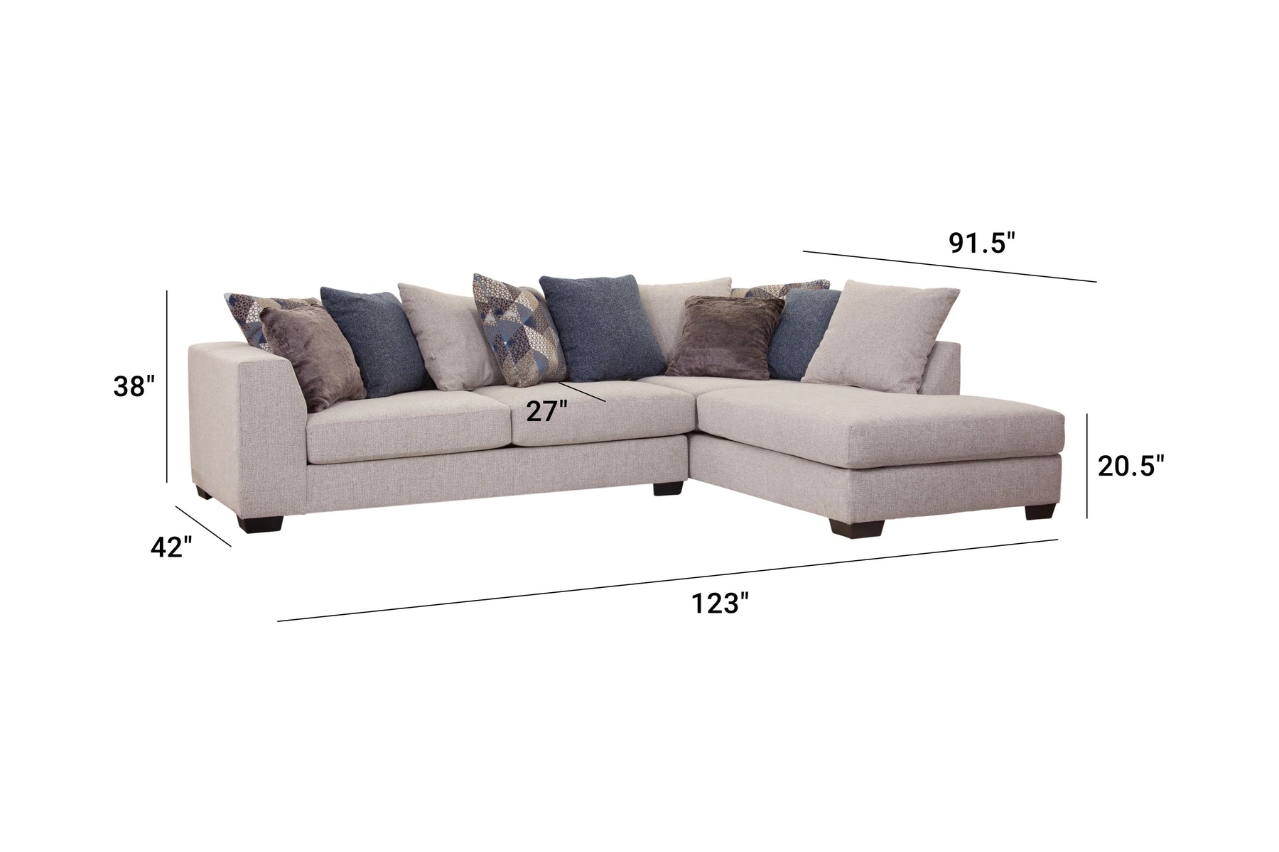Ashley furniture santasia sectional deals