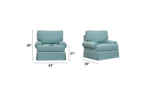 S275A Chair - Aqua